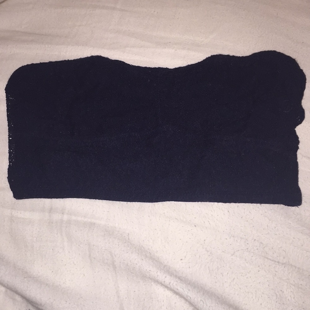 BLUE LACE BANDEAU